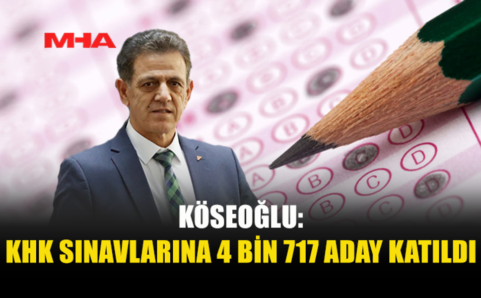 KÖSEOĞLU: YETERLİK VE İNGİLİZCE SINAVLARI TAMAMLANDI