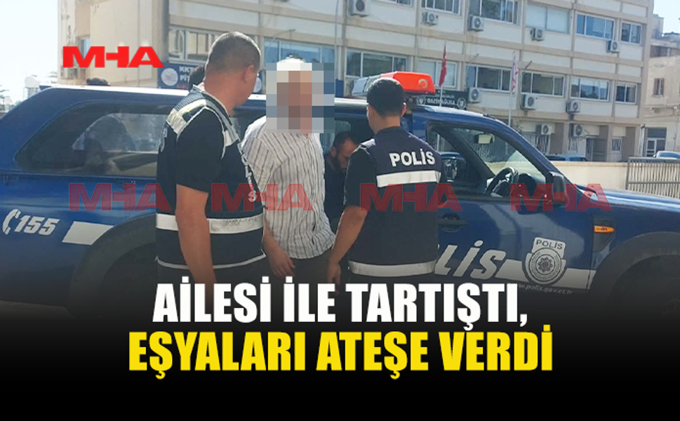 ALKOL ALDI, ORTALIĞI YANGIN YERİNE ÇEVİRDİ