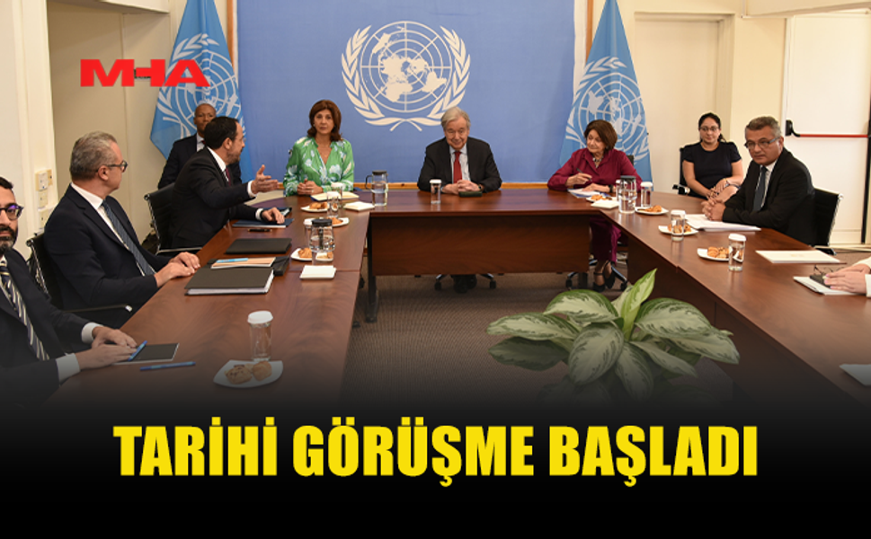 ARA BÖLGEDE ÜÇLÜ GÖRÜŞME BAŞLADI