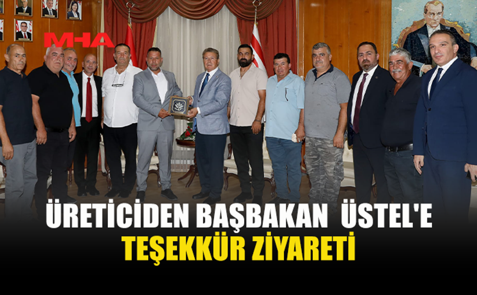 ÜSTEL: “ÜRETİM, BU ÜLKENİN VAROLUŞ MÜCADELESİNİN TEMELİDİR”