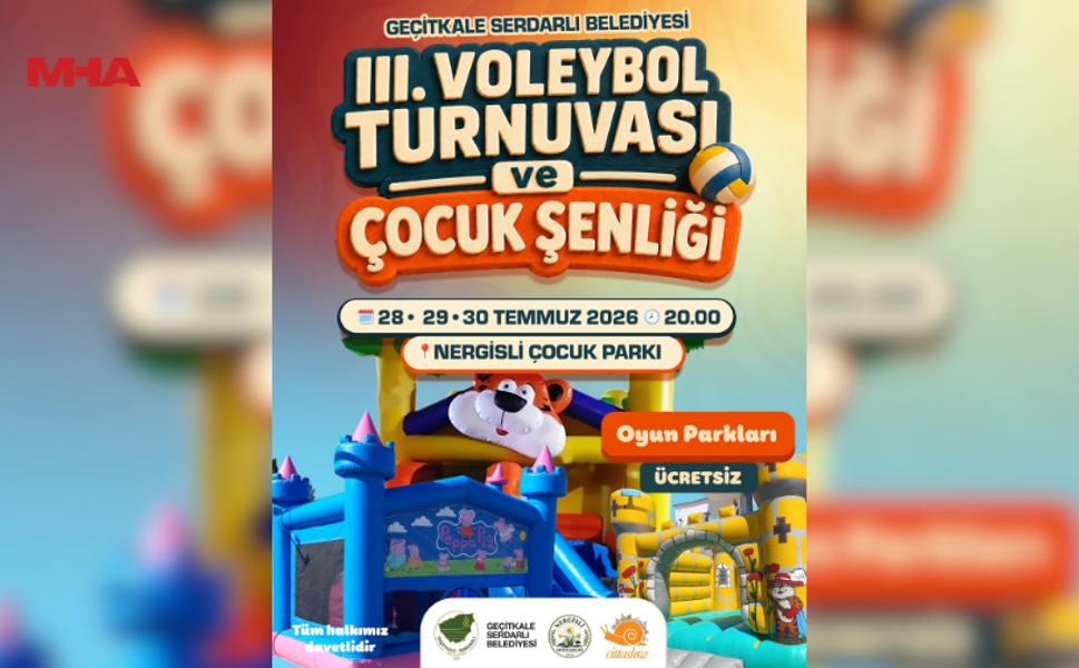 NERGİSLİ’DE VOLEYBOL TURNUVASI VE ÇOCUK ŞENLİĞİ DÜZENLENECEK