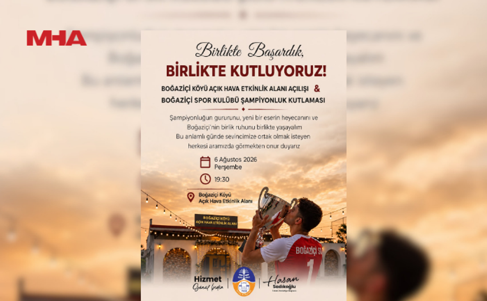 BOĞAZİÇİ'NDEKİ AÇILIŞ VE KUTLAMA ETKİNLİĞİ