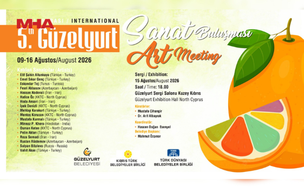 ULUSLARARASI GÜZELYURT SANAT BULUŞMASI BAŞLADI