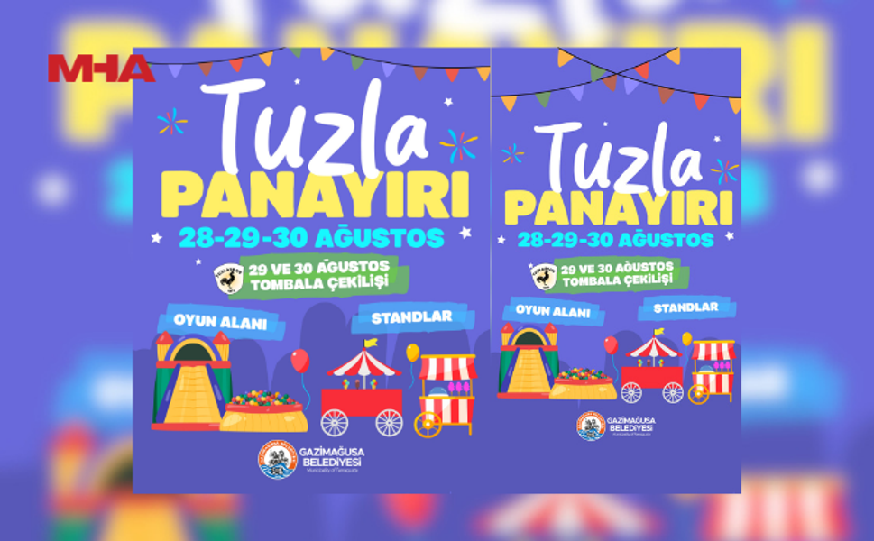 TUZLA PANAYIRI, 28-30 AĞUSTOS TARİHLERİ ARASINDA DÜZENLENİYOR