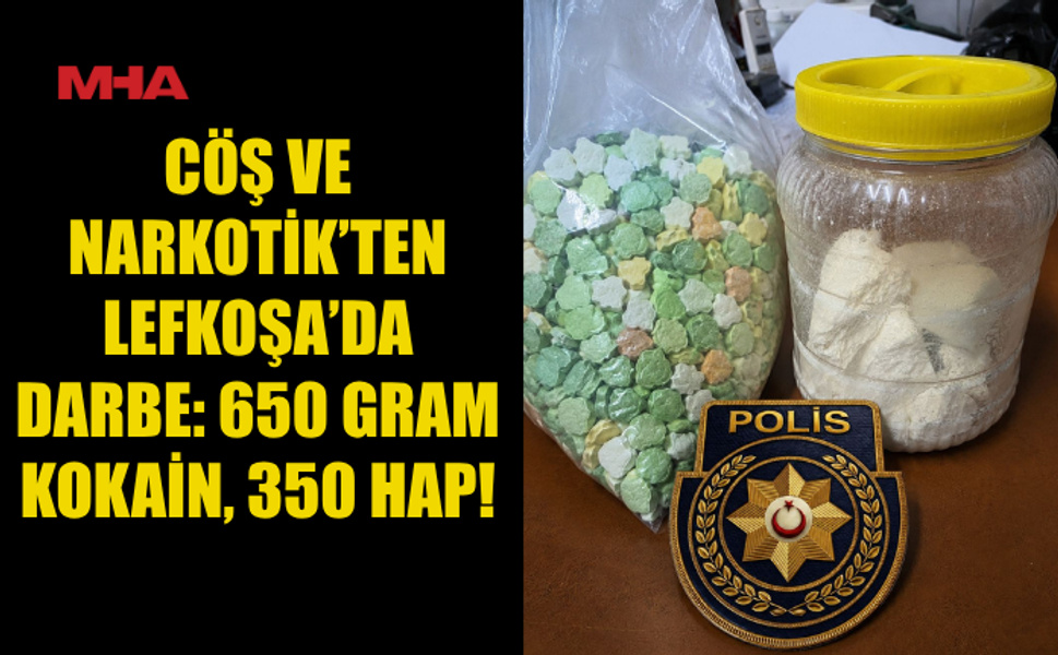 NARKOTİK VE CÖŞ’TEN ORTAK OPERASYON: 650 GRAM KOKAİN ELE GEÇİRİLDİ