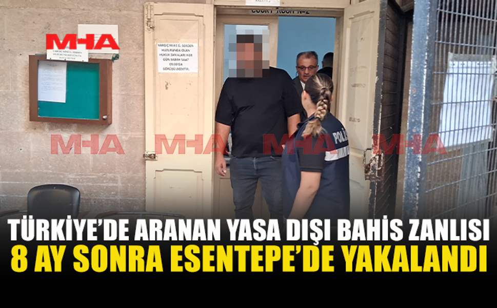 GEMİDE GİZLENEREK KKTC’YE GİRDİ, ESENTEPE’DE YAKALANDI