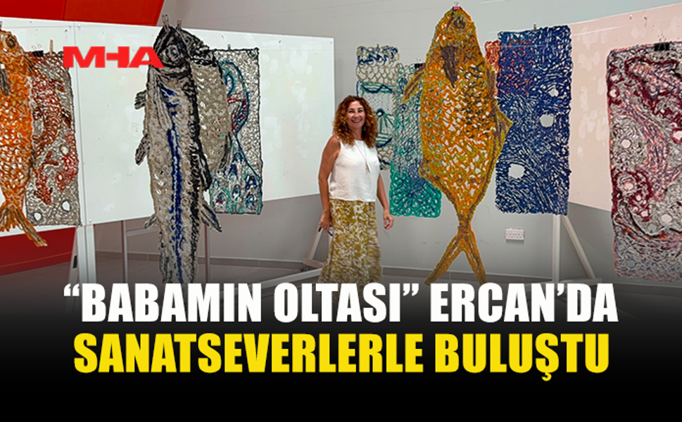 ERCAN HAVALİMANI’NDA GERİ DÖNÜŞÜMDEN SANATA YOLCULUK