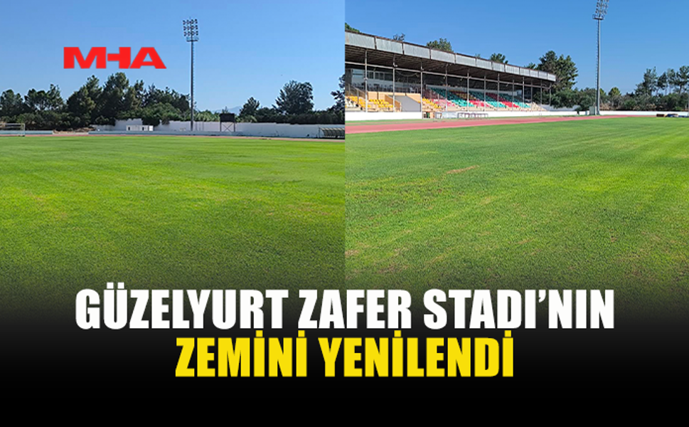 ÜNER BERKALP STADI YENİ SEZONA HAZIR
