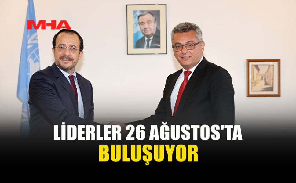 ERHÜRMAN İLE HRİSTODULİDİS 26 AĞUSTOS'TA GÖRÜŞECEK