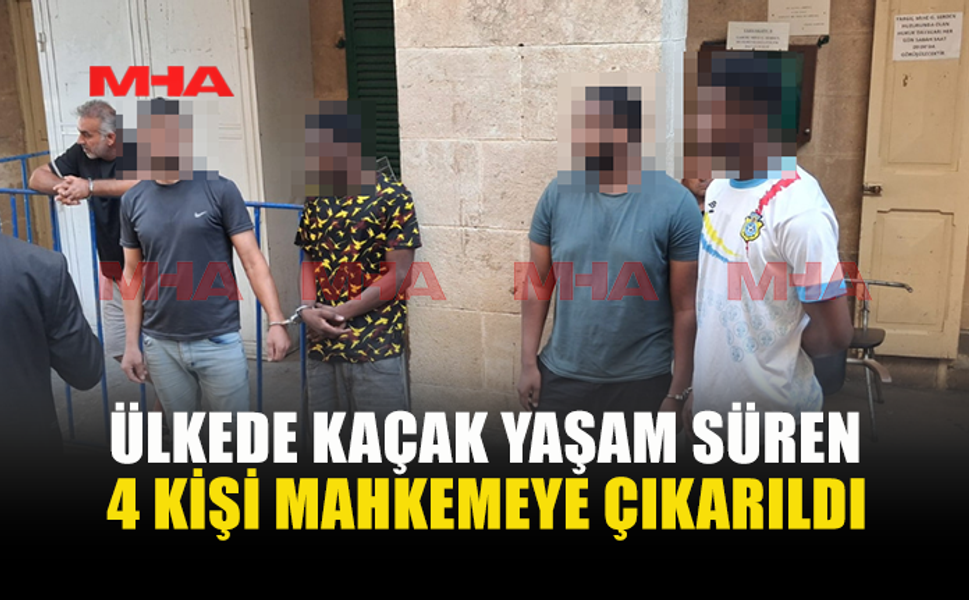 GİRNE’DE KAÇAKLARA GEÇİT YOK: 4 KİŞİ YAKALANDI