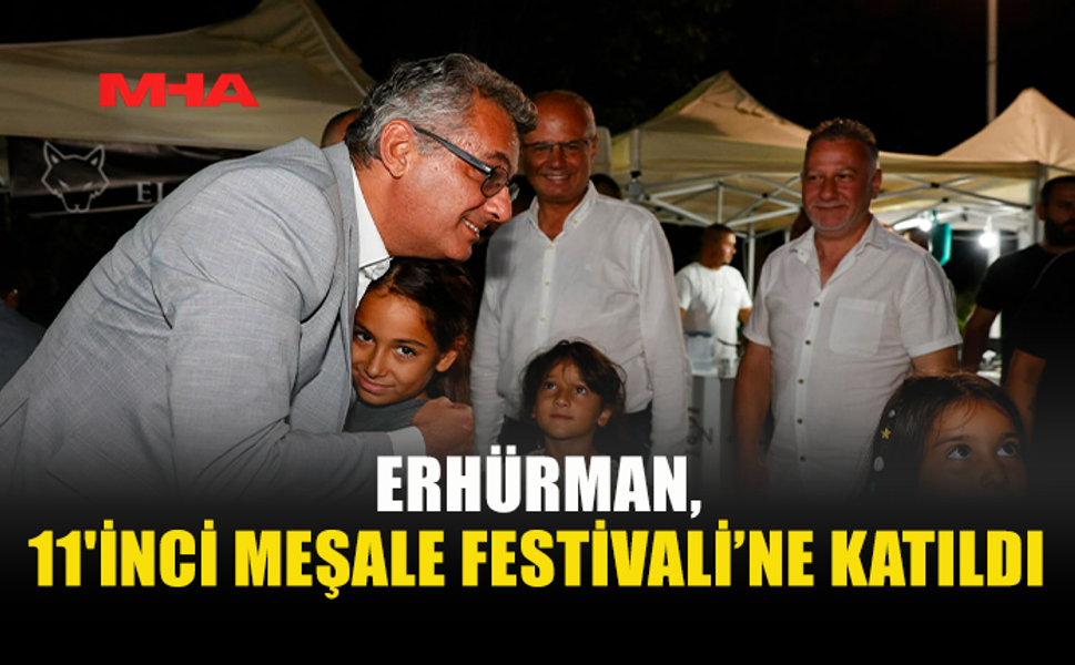 CUMHURBAŞKANI ERHÜRMAN DİKMEN'DE VATANDAŞLARLA BULUŞTU