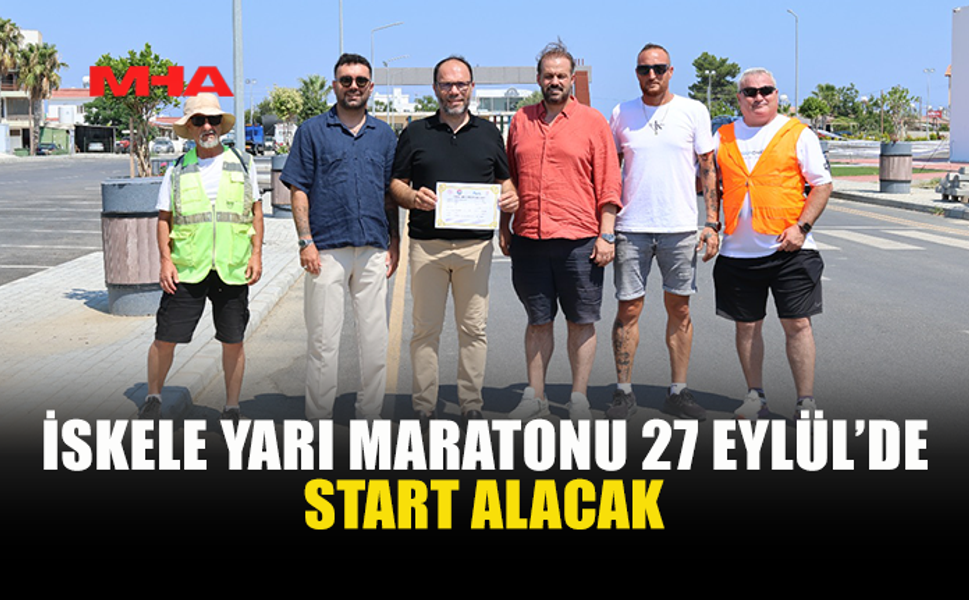 İSKELE MARATONU 27 EYLÜL'DE KOŞULACAK
