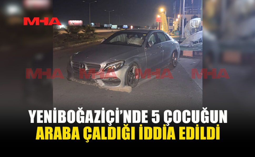 YENİBOĞAZİÇİ’NDE GECE YARISI ARABA HIRSIZLIĞI