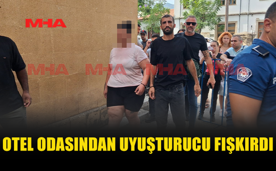 OTEL ODASI ZEHİR DEPOSUNA DÖNDÜ: HAP VE METH ELE GEÇİRİLDİ