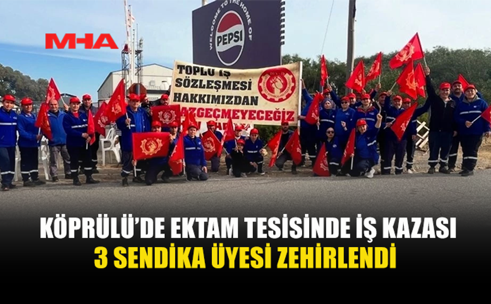 KÖPRÜLÜ’DE EKTAM TESİSİNDE İŞ KAZASI