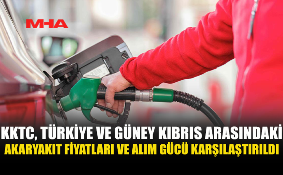 AKARYAKITTA KKTC-TÜRKİYE VE GÜNEY KIBRIS FARKI ORTAYA KONDU