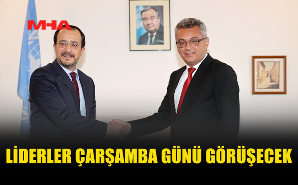 ERHÜRMAN VE HRİSTODULİDİS ÇARŞAMBA GÜNÜ ARA BÖLGEDE BULUŞACAK