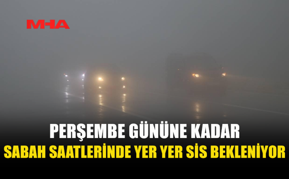 KKTC’DE SICAK HAVA VE SİS ETKİLİ OLACAK
