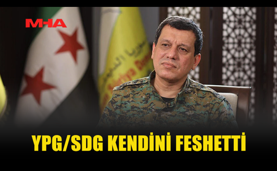 MAZLUM ABDİ DUYURDU: YPG/SDG KENDİNİ FESHETTİ