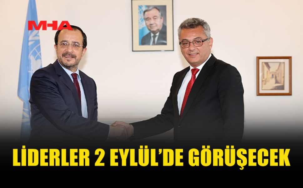 ERHÜRMAN VE HRİSTODULİDİS 2 EYLÜL’DE YENİDEN GÖRÜŞECEK
