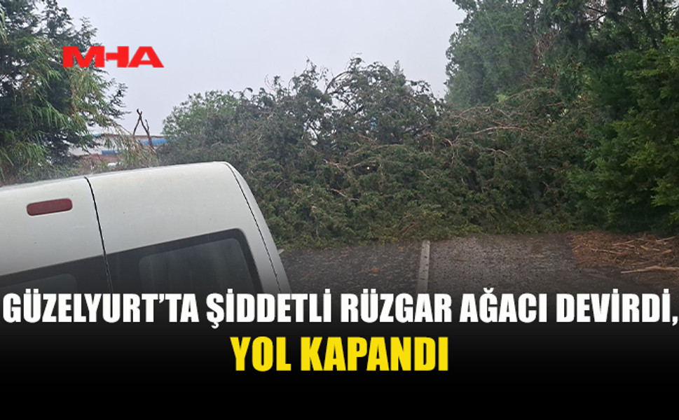 SÜRÜCÜLERİN DİKKATİNE: GÜZELYURT-KALKANLI YOLU KAPANDI