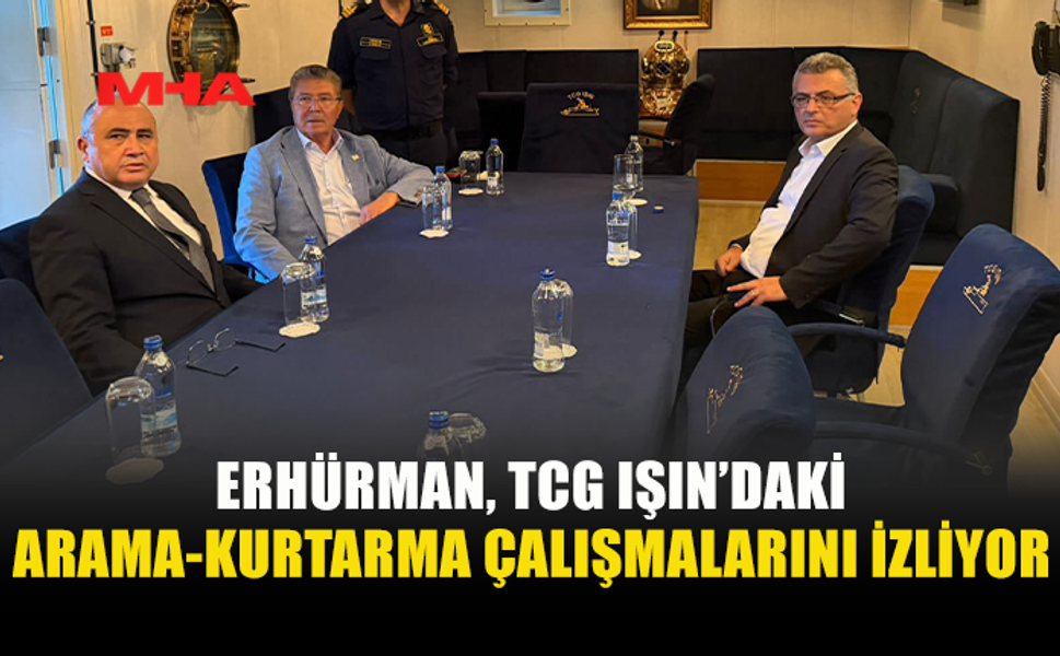 ERHÜRMAN TCG IŞIN’DA: GÖZLER 514 METREDEKİ BATIKTA