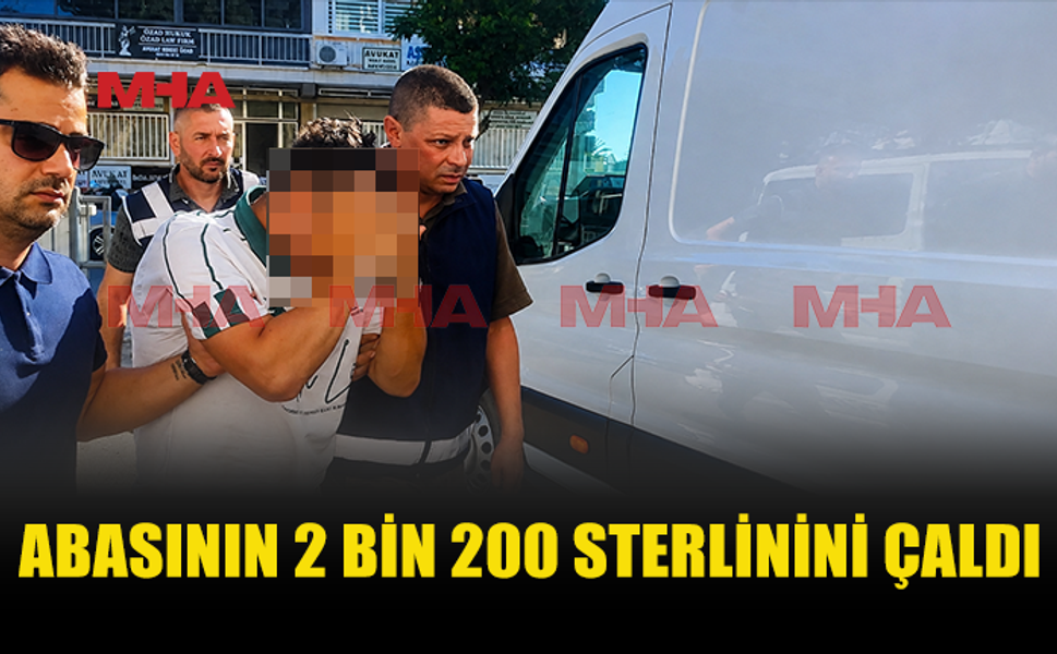 BABASININ SEHPASINDAKİ PARALARI ÇALDIĞI İDDİASIYLA TUTUKLANDI