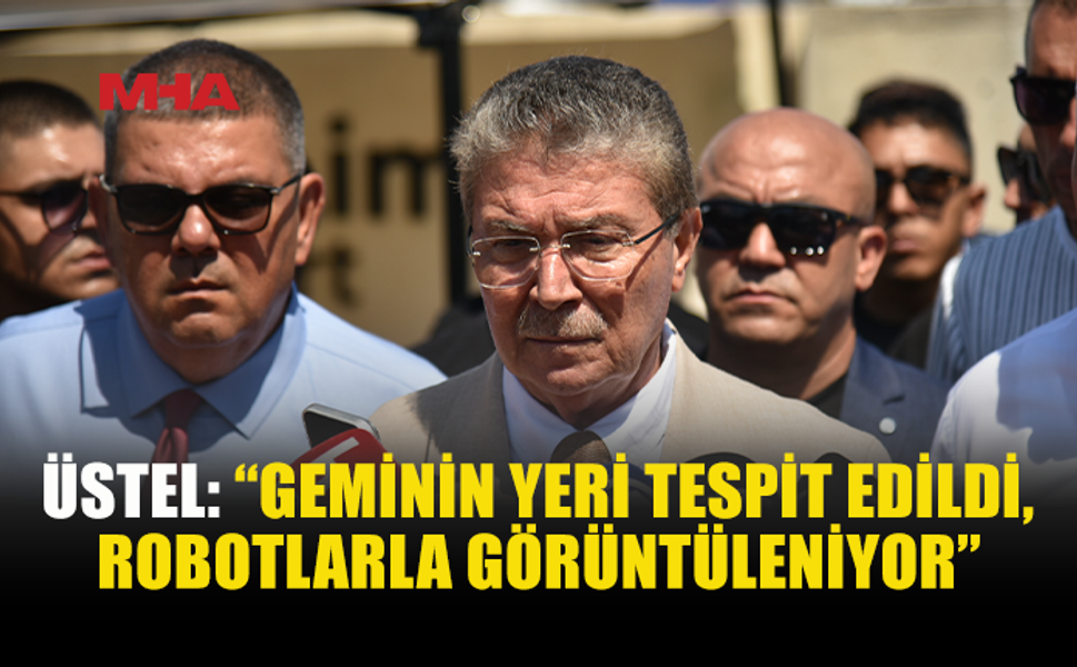 ÜSTEL: BATIK GEMİ YAKLAŞIK 550 METRE DERİNLİKTE BULUNDU