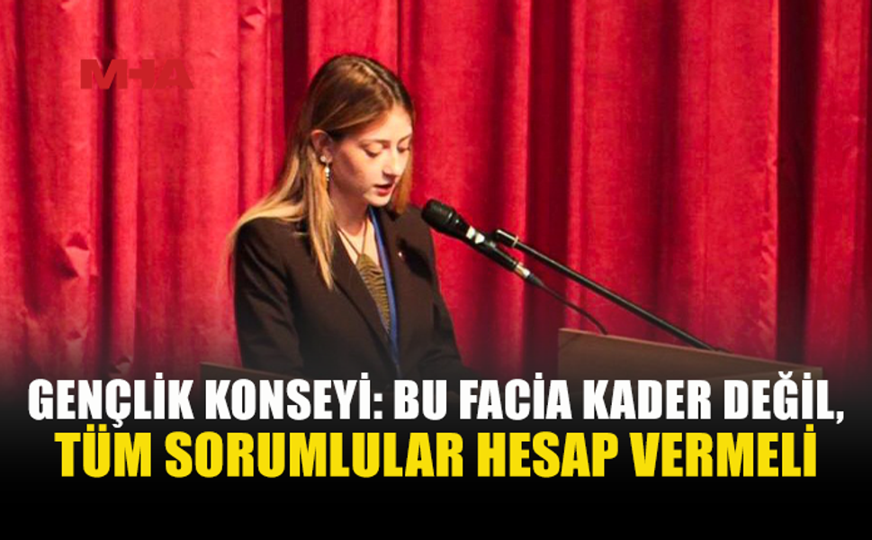 GENÇLİK KONSEYİ’NDEN HÜKÜMETE 8 MADDELİK ÇAĞRI