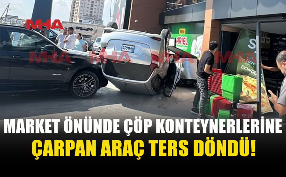 BESCO MARKET ÖNÜNDE KAZA