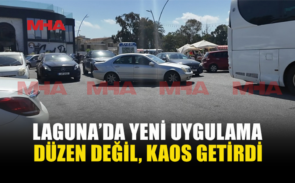 LAGUNA’DA OKUL ÇIKIŞI TRAFİK ÇİLESİ