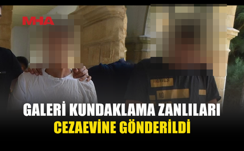 GALERİYİ YAKIP ERCAN’DAN KAÇACAKLARDI
