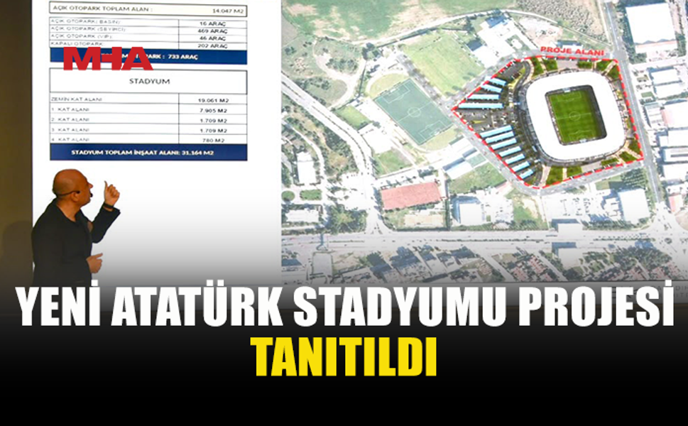 YENİ ATATÜRK STADYUMU İÇİN DÜĞMEYE BASILDI
