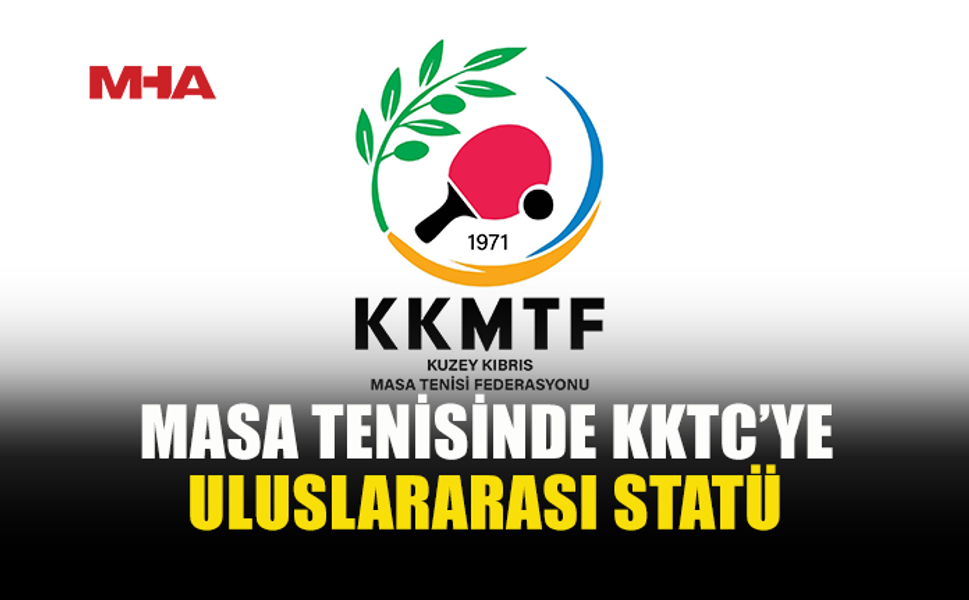 KKTC MASA TENİSİNE ULUSLARARASI ADIM