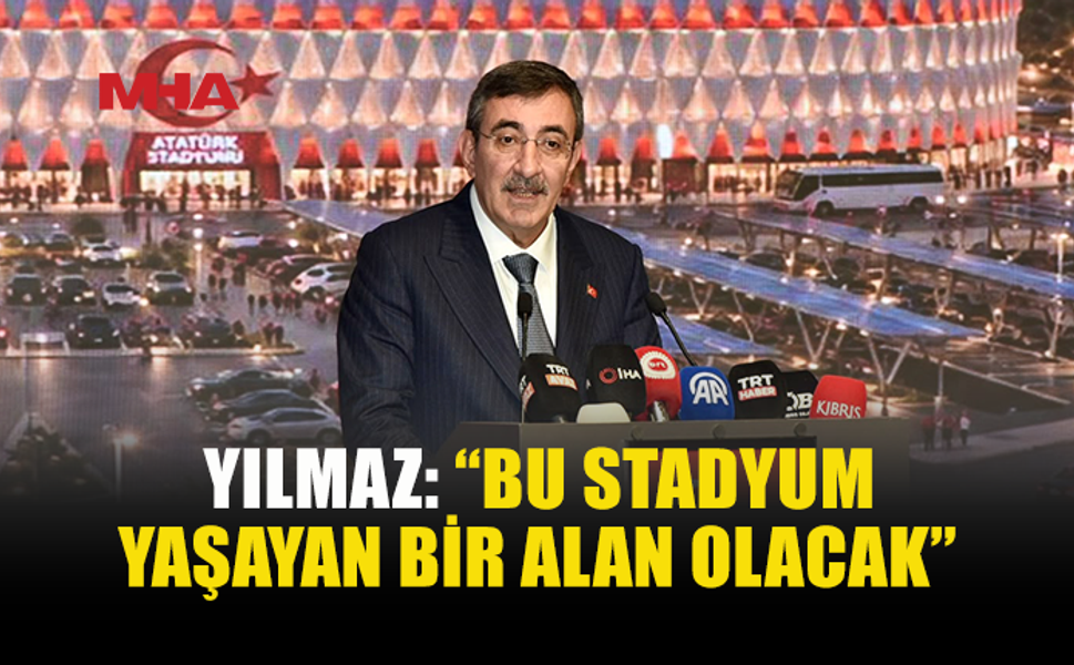 YILMAZ: “STADYUM ŞEHİRLE BÜTÜNLEŞECEK”