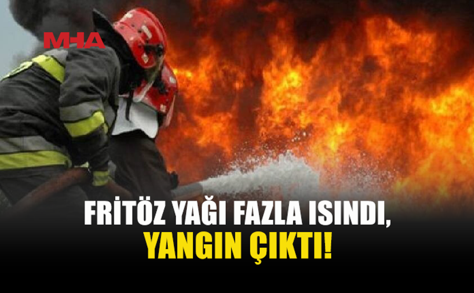GİRNE’DE RESTORAN MUTFAĞINDA YANGIN