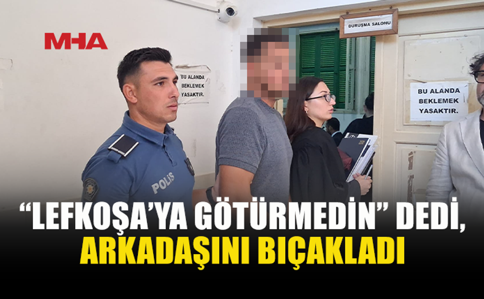 144 PROMİL ALKOLLÜYKEN ARKADAŞINI BIÇAKLADI