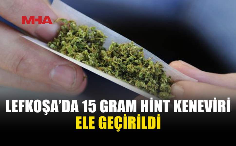 LEFKOŞA'DA 15 GRAM UY*ŞTURUCU ELE GEÇİRİLDİ