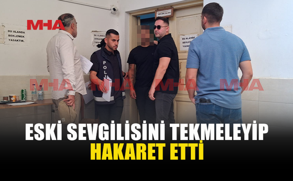 ESKİ SEVGİLİSİNE SOKAK ORTASINDA SALDIRDI