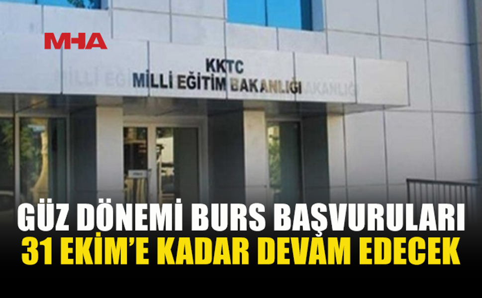 2026-2027 GÜZ DÖNEMİ BURS BAŞVURULARI BAŞLADI