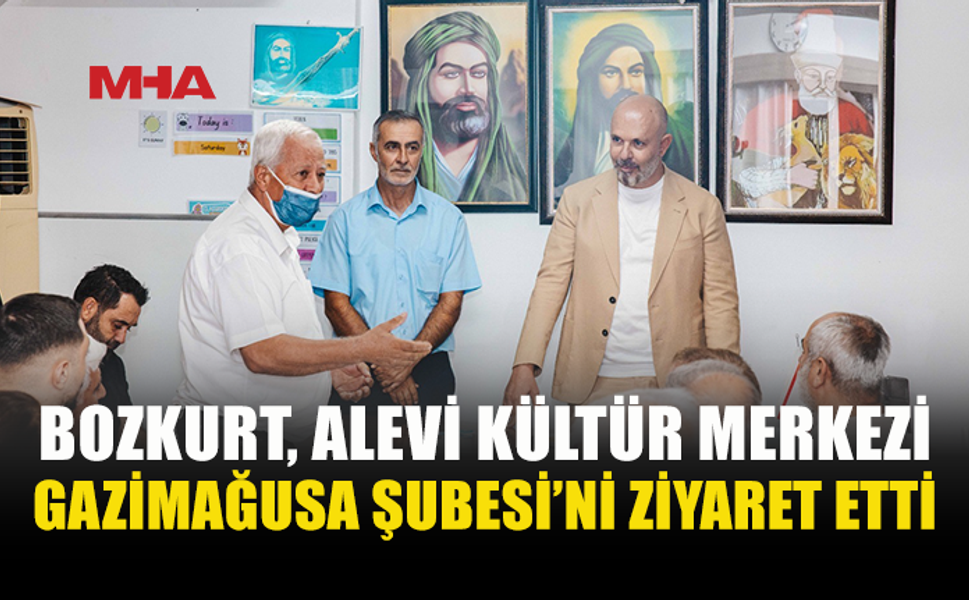 BOZKURT’TAN ALEVİ KÜLTÜR MERKEZİ’NE ZİYARET