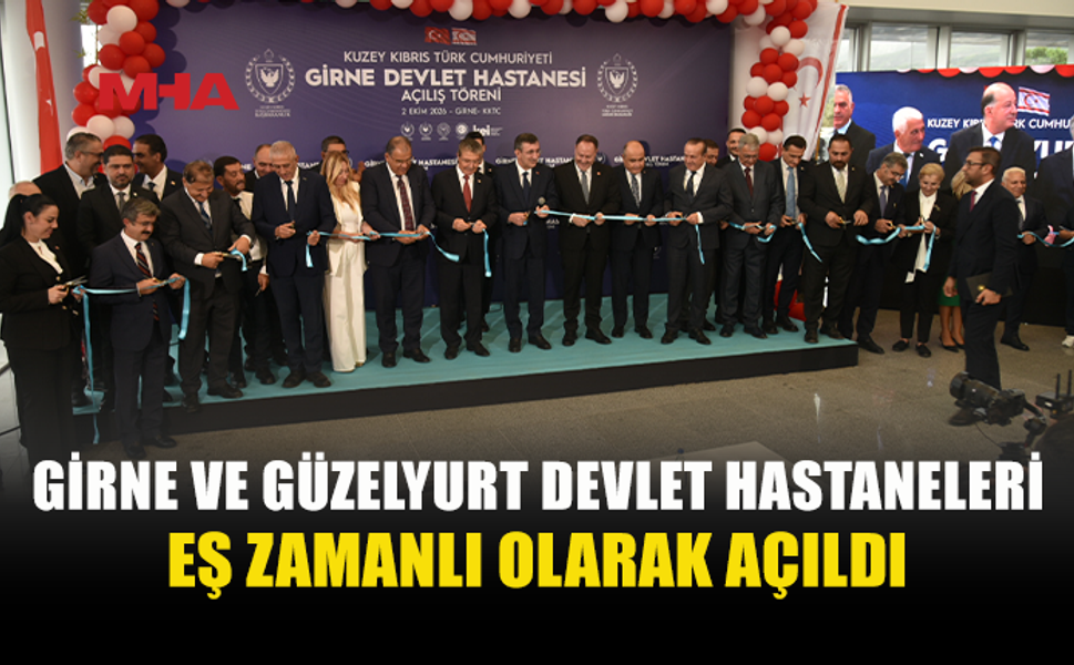 İKİ DEVLET HASTANESİ AYNI ANDA HİZMETE GİRDİ