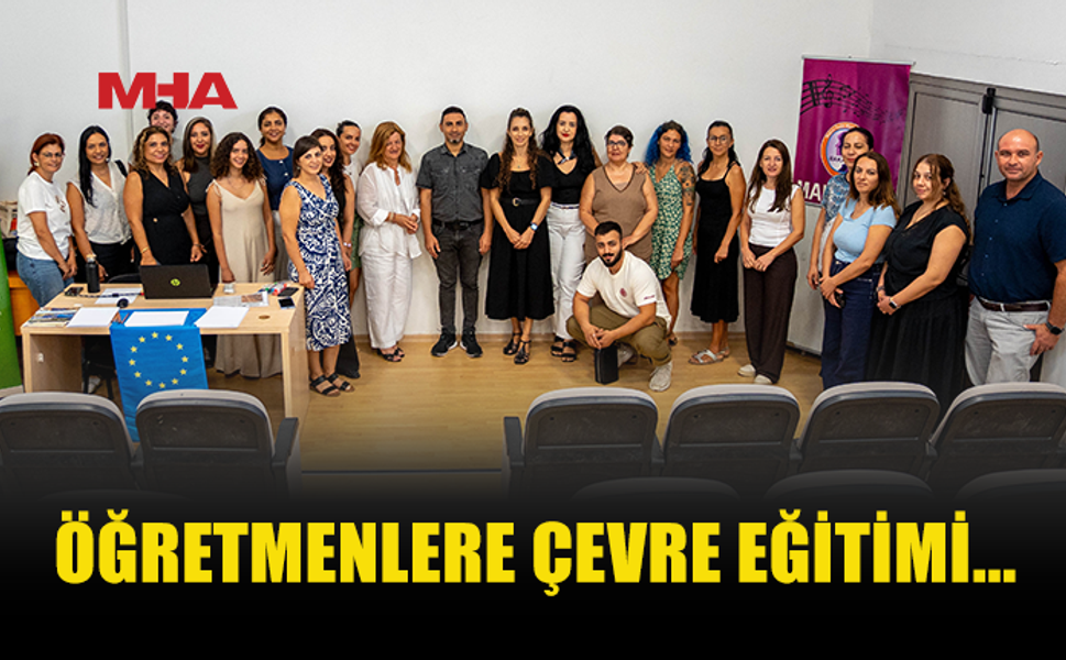 AYLUGA İÇİN 20 ÖĞRETMENE ÇEVRE EĞİTİMİ