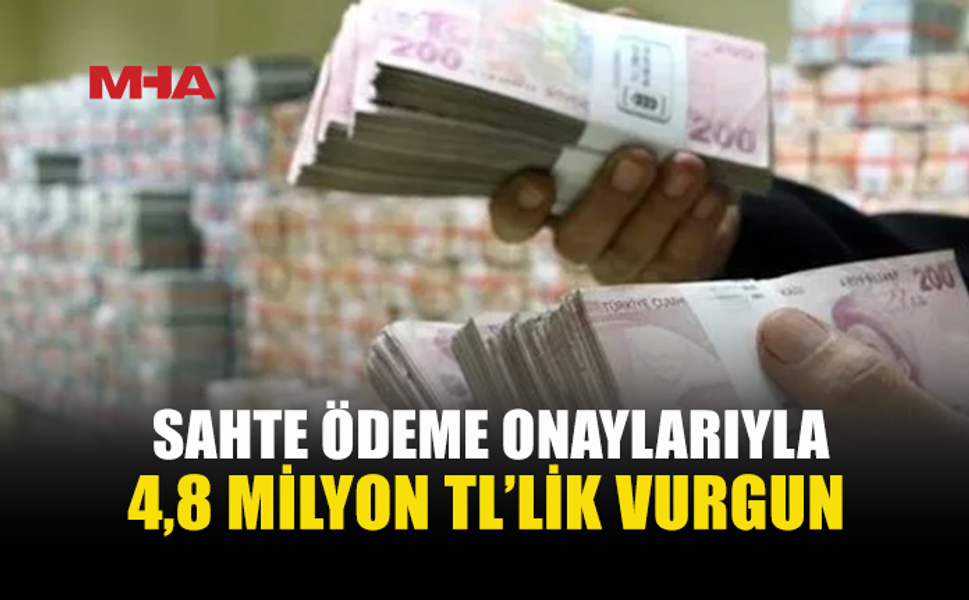 LEFKOŞA'DA SAHTE BELGELERLE 4,8 MİLYON TL’LİK VURGUN