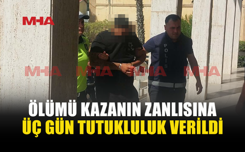 GAZİMAĞUSA’DAKİ ÖLÜMLÜ KAZADA ZANLIYA 3 GÜNLÜK TUTUKLULUK