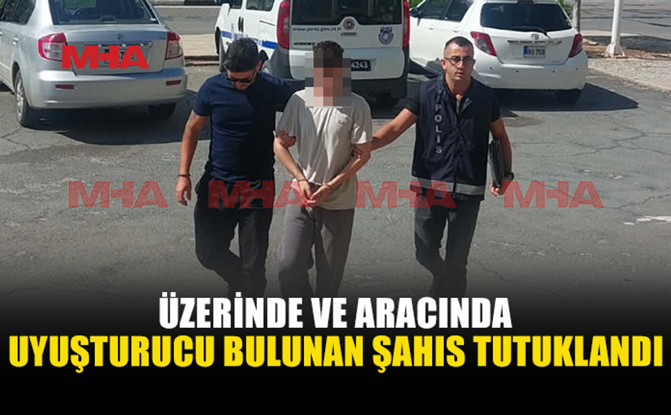 İSKELE’DE ARAÇ İÇERİSİNDE 4 GRAM HİNTKENEVİRİ BULUNDU