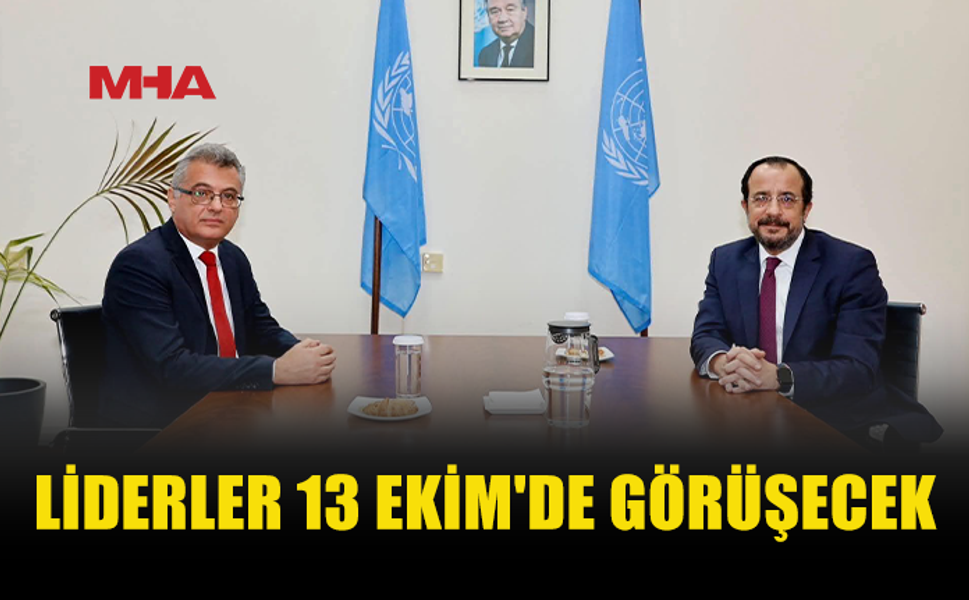 ERHÜRMAN VE HRİSTODULİDİS 13 EKİM’DE BULUŞUYOR
