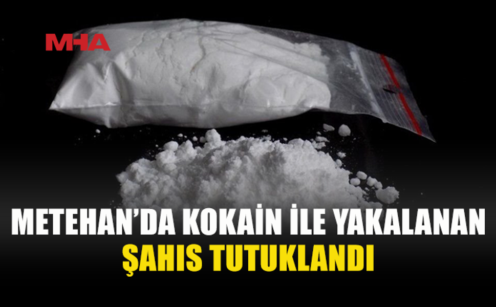 METEHAN’DA 4 GRAM KOKAİN ELE GEÇİRİLDİ