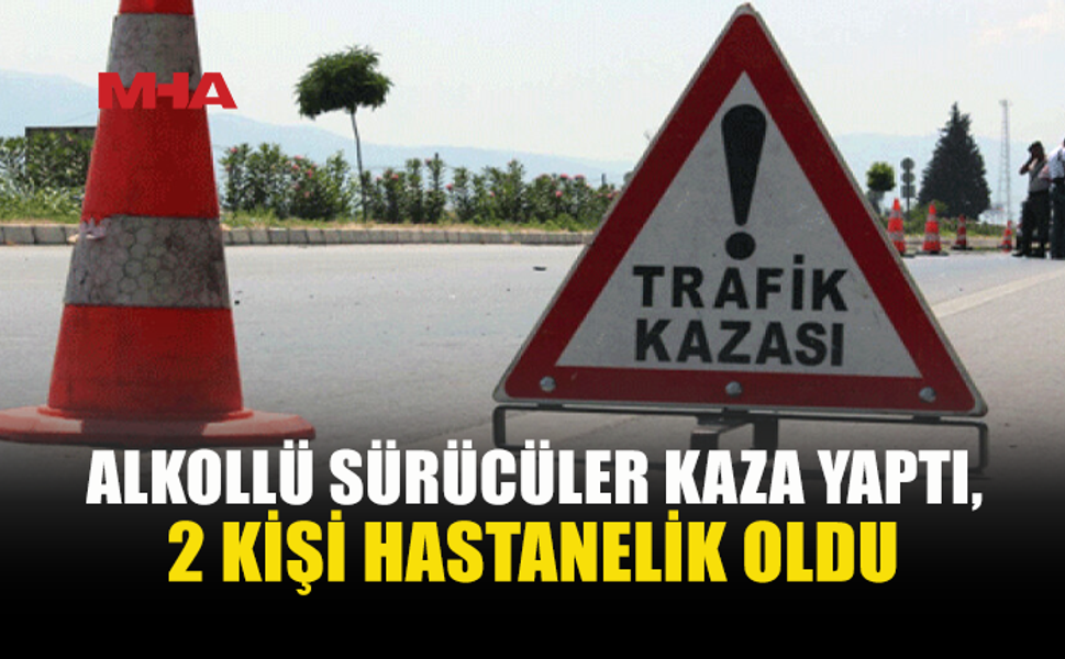 LEFKOŞA VE GİRNE’DE ÜÇ TRAFİK KAZASI: İKİ SÜRÜCÜ ALKOLLÜ
