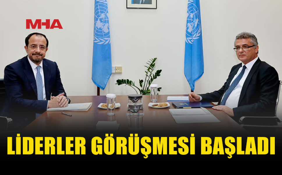 ERHÜRMAN VE HRİSTODULİDİS’İN GÖRÜŞMESİ BAŞLADI
